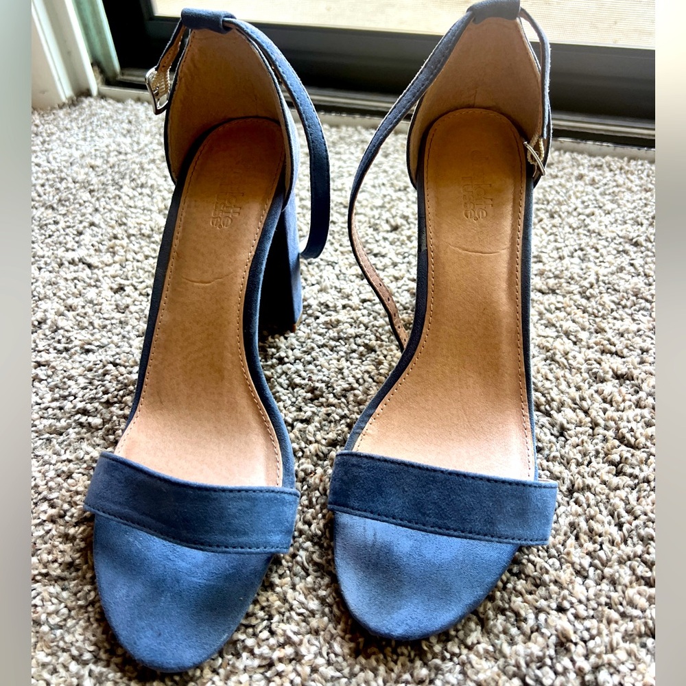 Charlotte Russe Blue 3” High Heels
